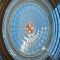 Design des Weltraumrahmens Geodätische Glas Kuppel Haus